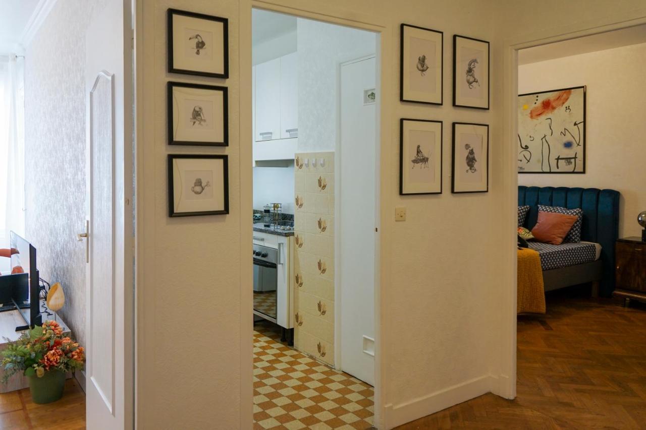Riviera Prom 4 Pers Seaside Apartment Nice Bagian luar foto