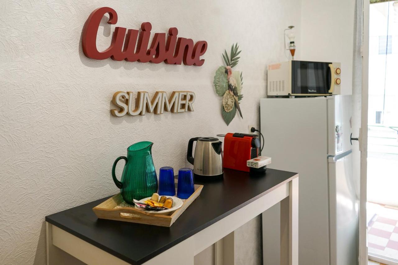 Riviera Prom 4 Pers Seaside Apartment Nice Bagian luar foto